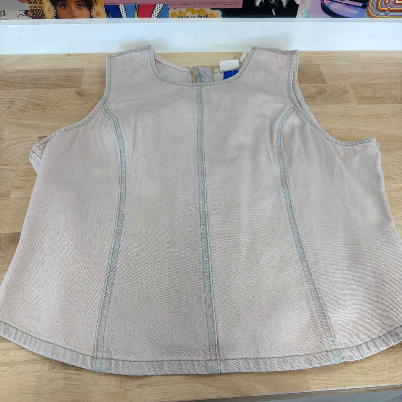 Levi's Size XL Womens Topanga Denim Tank