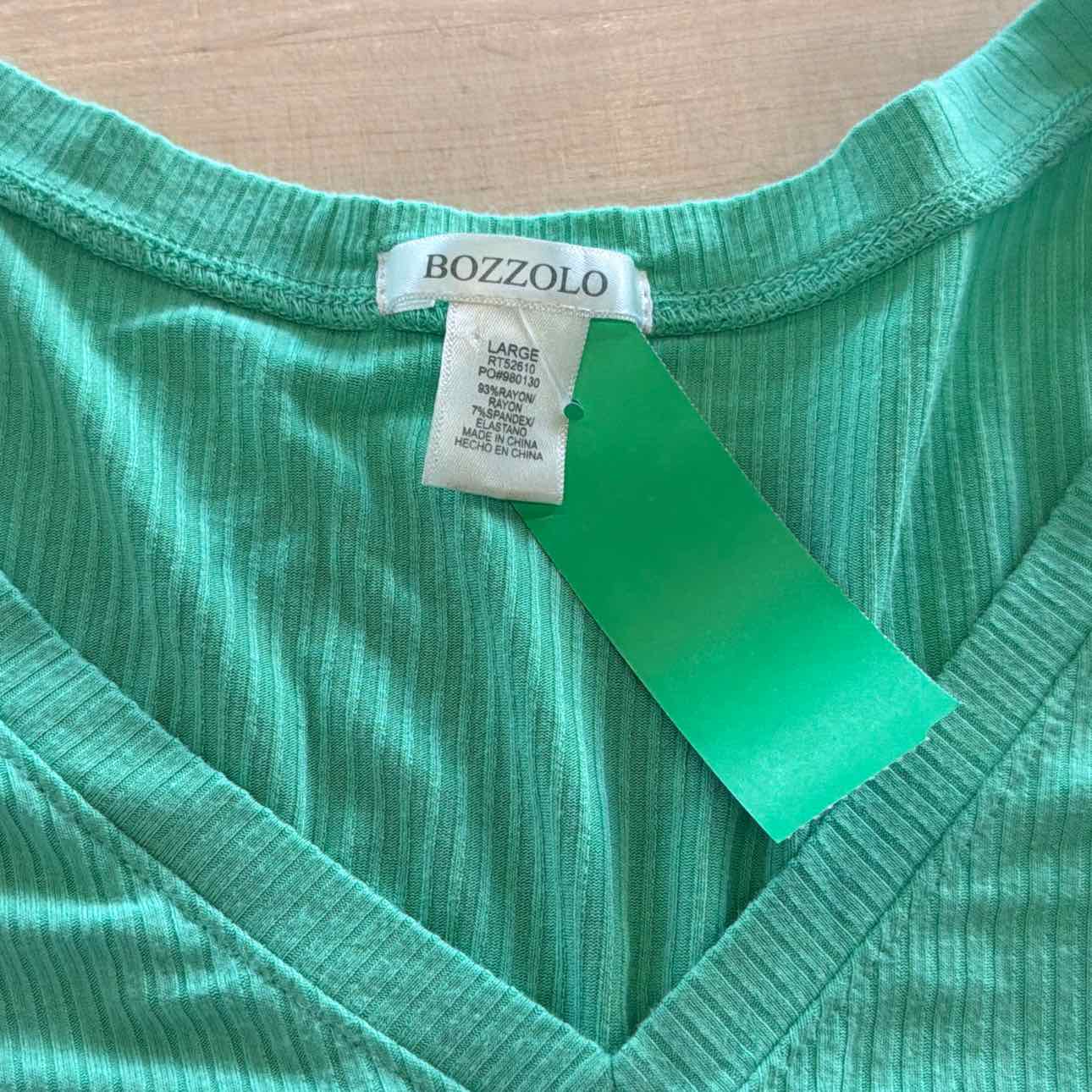 Bozzolo Size L Green Preloved Shirt