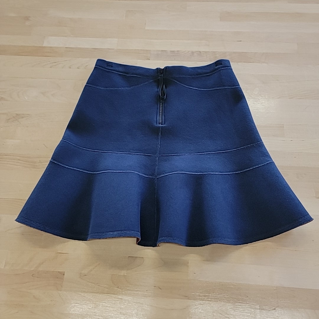 J Crew Size S Navy Tulip Skirt