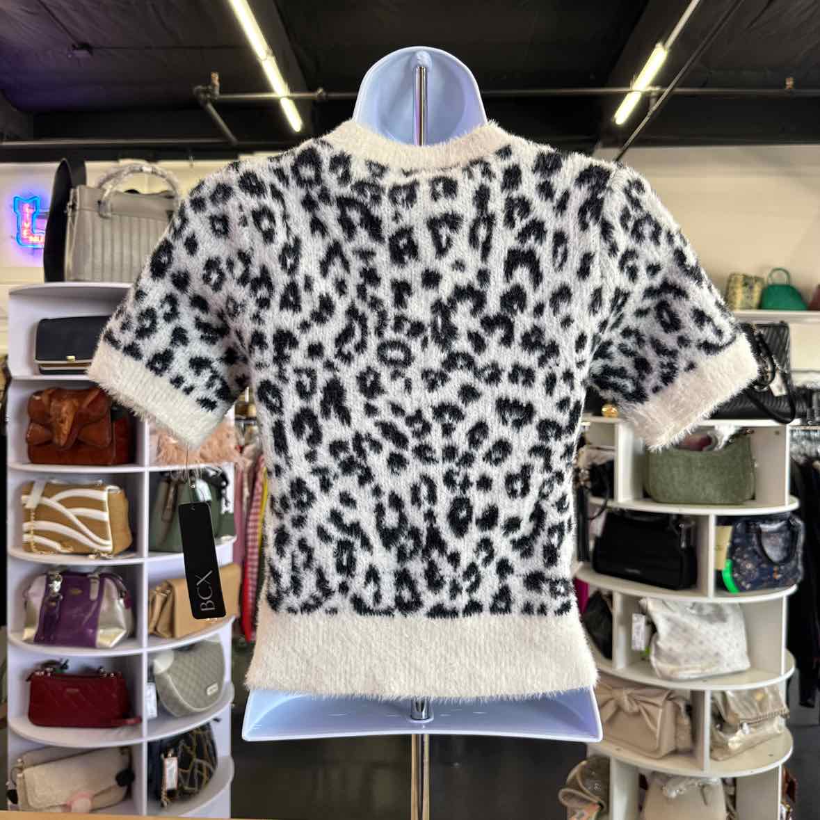 BCX Size S White New Sweater