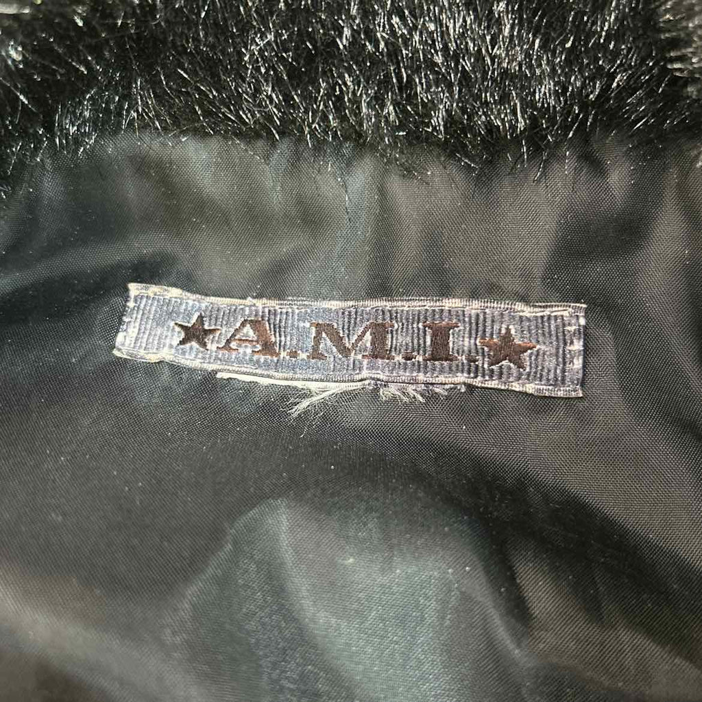 AMI Size M Black Preloved Vest