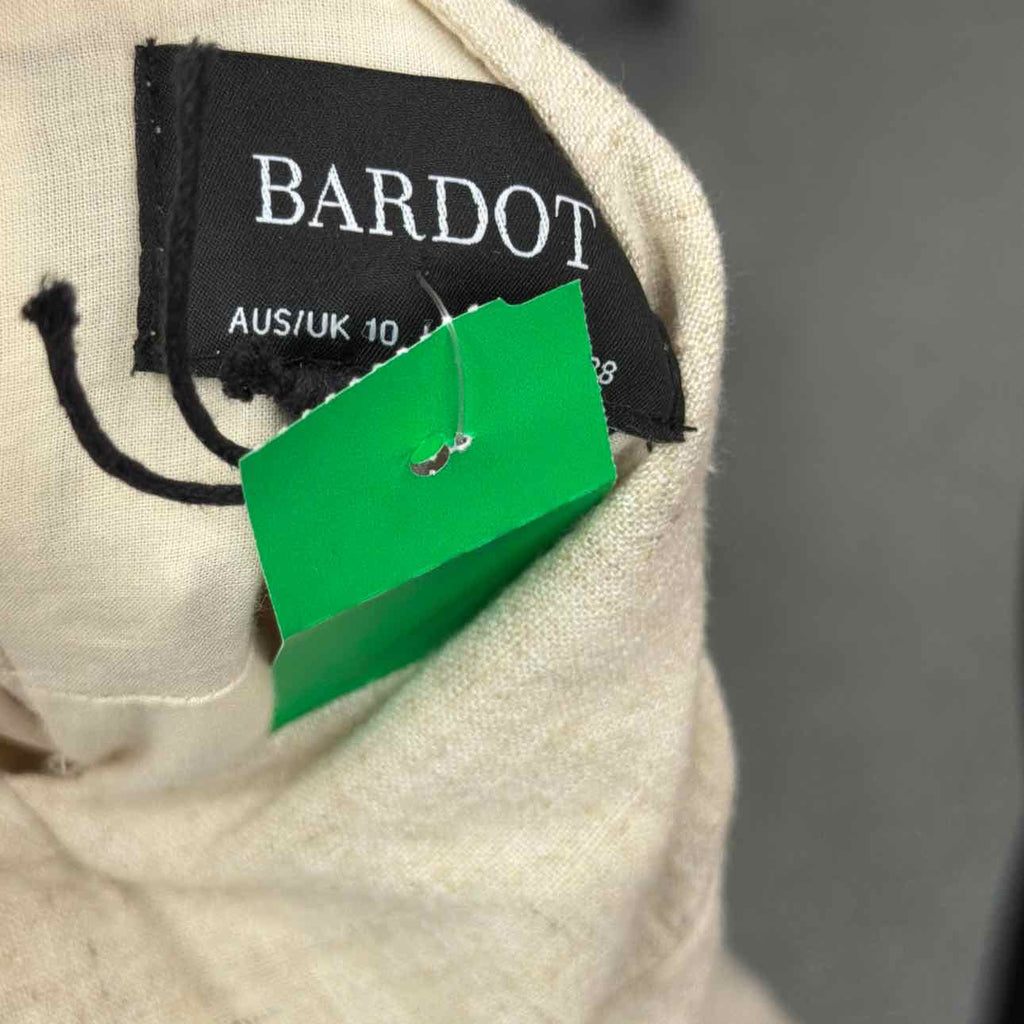 Bardot Size 6 Tan Preloved Dress