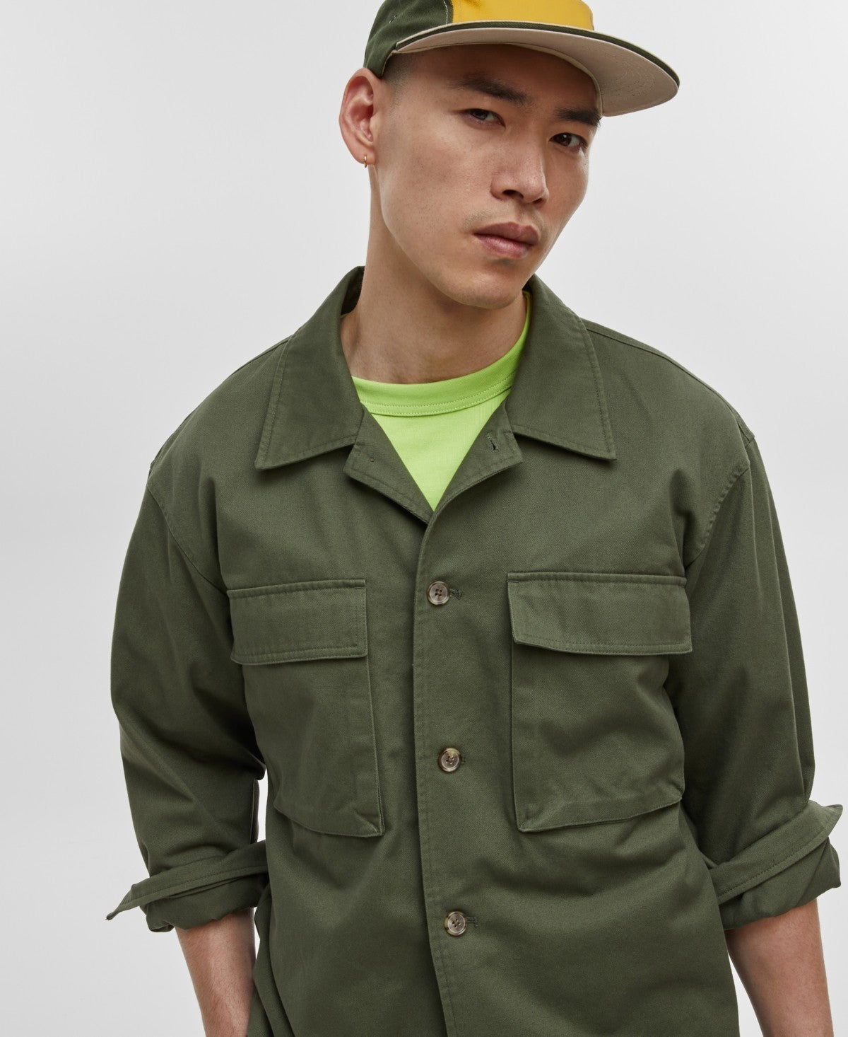 Mode Of One Size XXL Green MENS Jacket