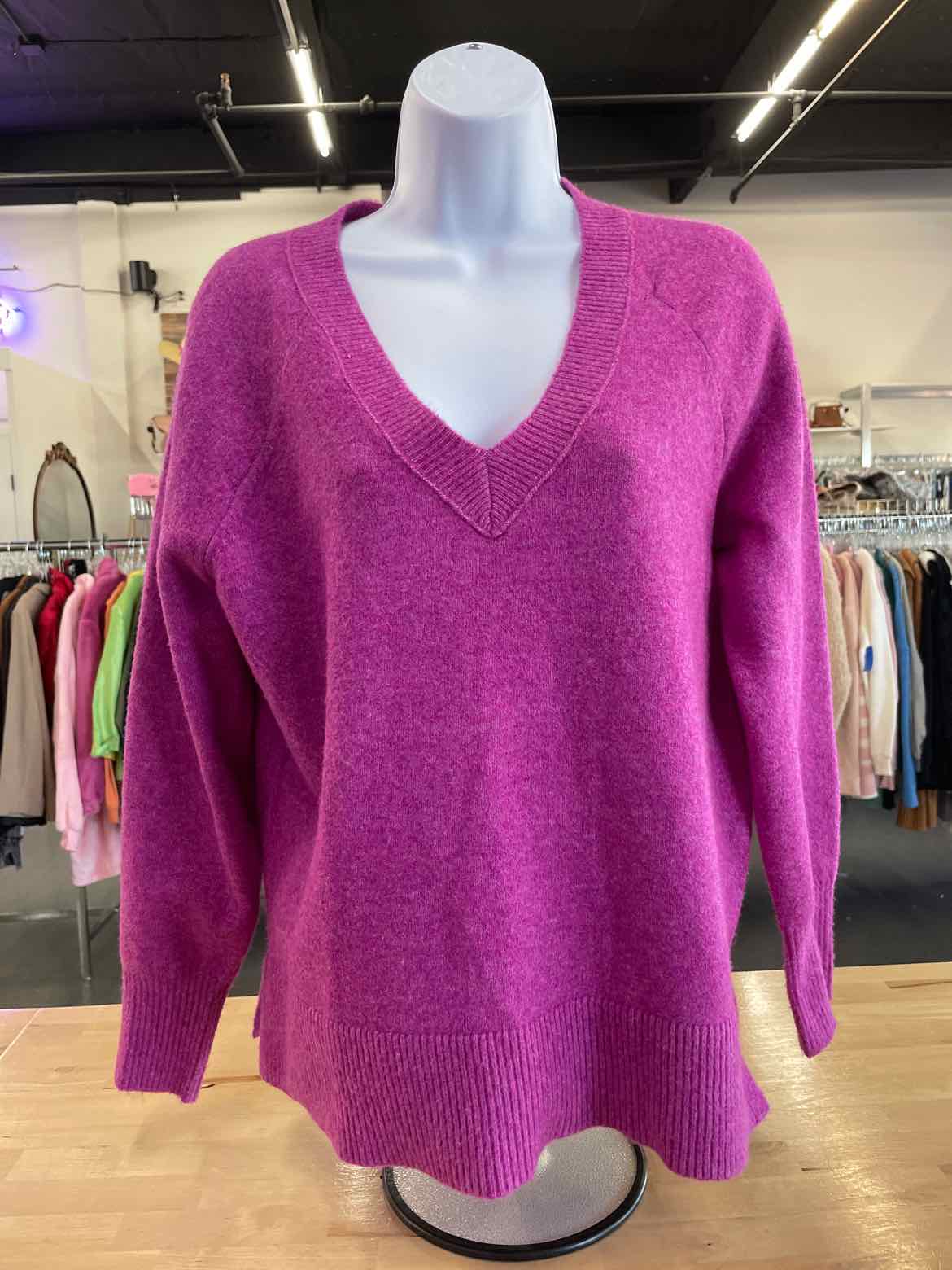 Loft Size S Purple Sweater