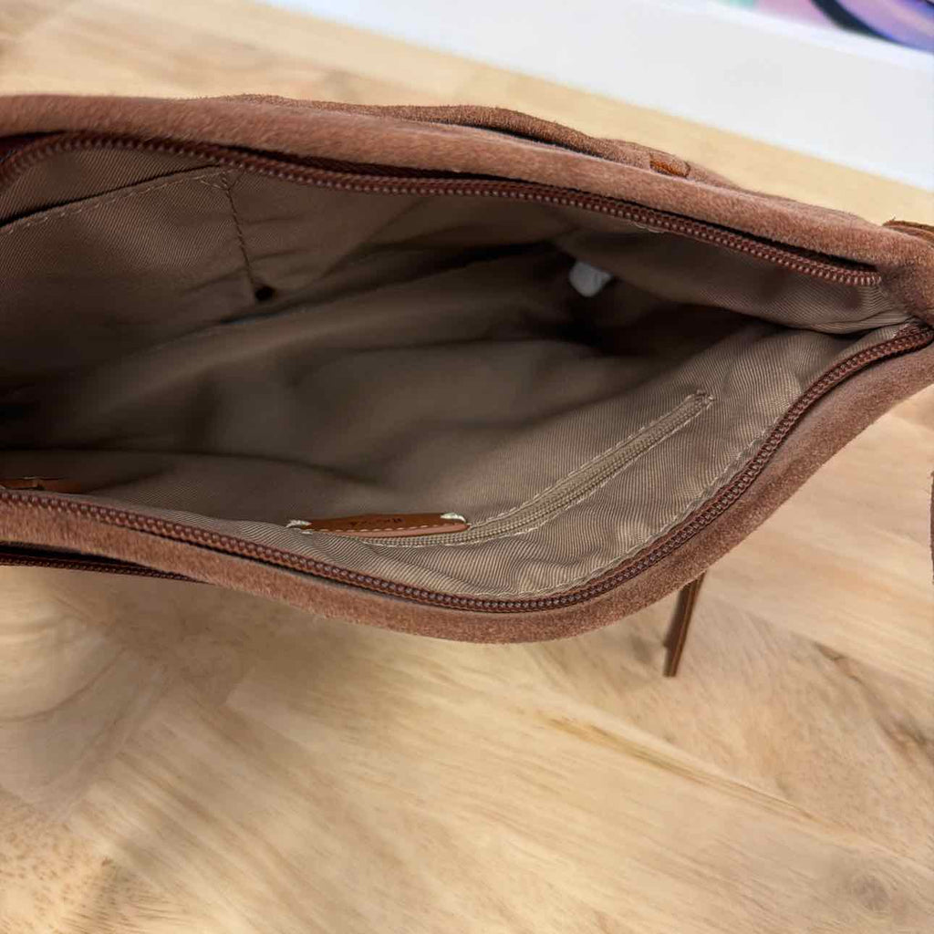 The Sak Brown Leather Preloved Handbag