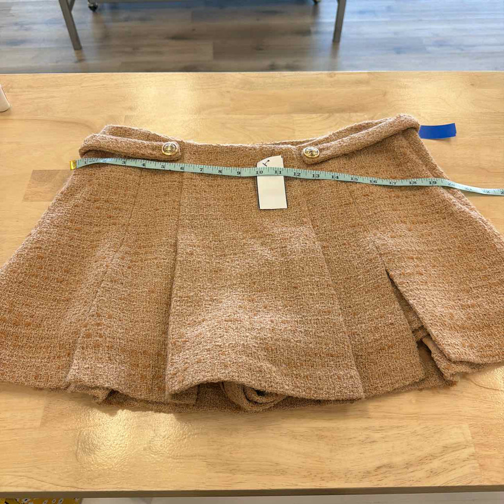 astr Size XL Tan New Skirt
