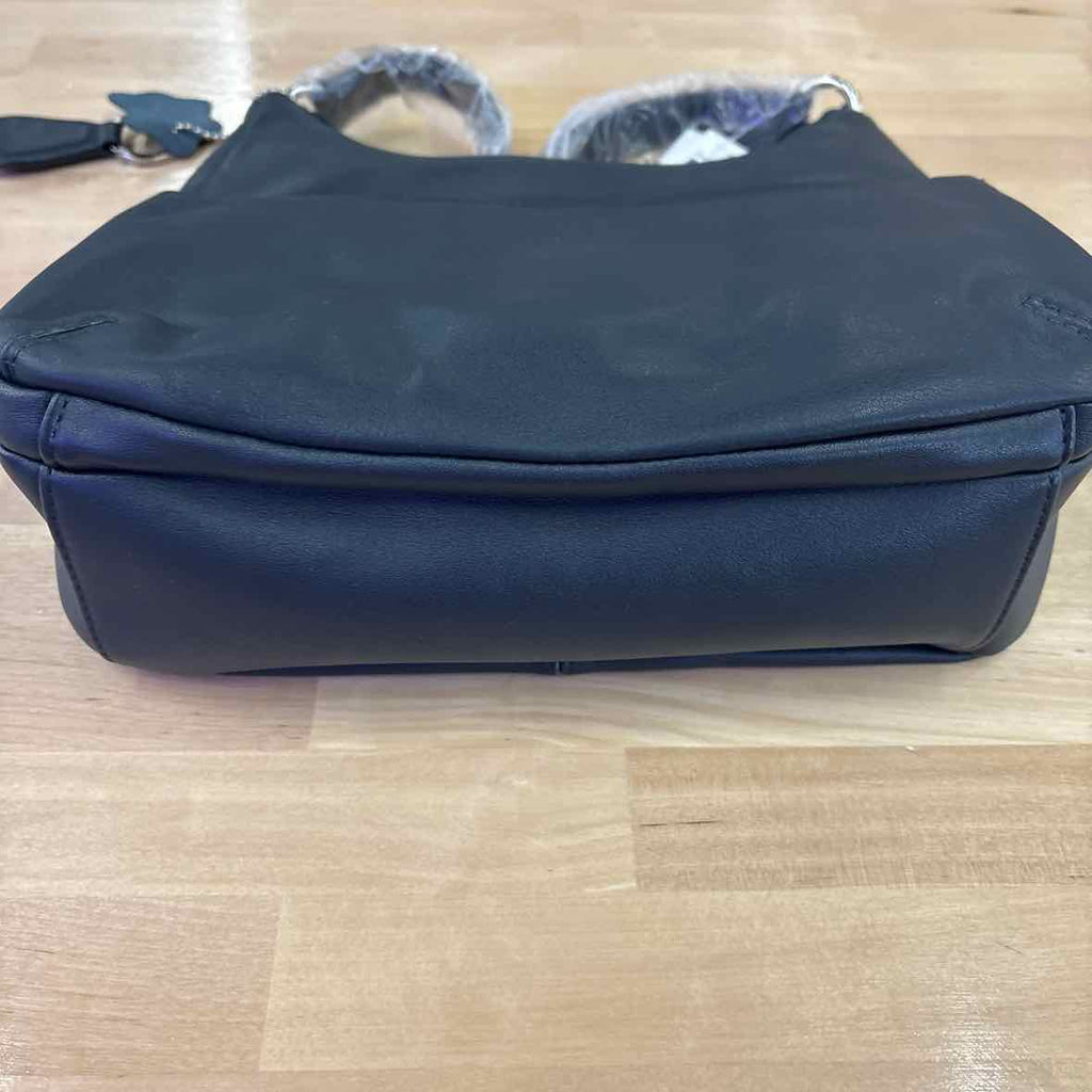 Giani Bernini Nappa Leather Hobo NavySilver NWT