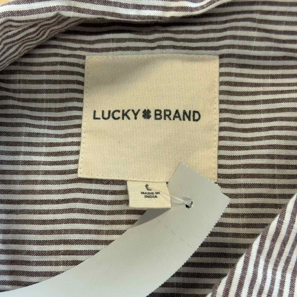 Lucky Brand Size L Tan New Sweater