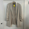 Tahari Size XL Cream Preloved Blazer