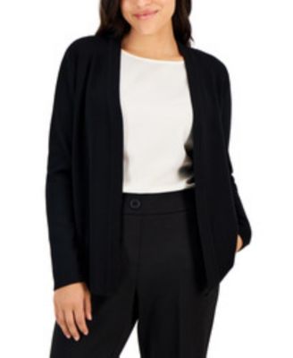 AK Anne Klein AK Anne Klein Womens Newport Anne Black Cardigan