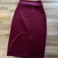 Image Nation Size M Burgundy Skirt