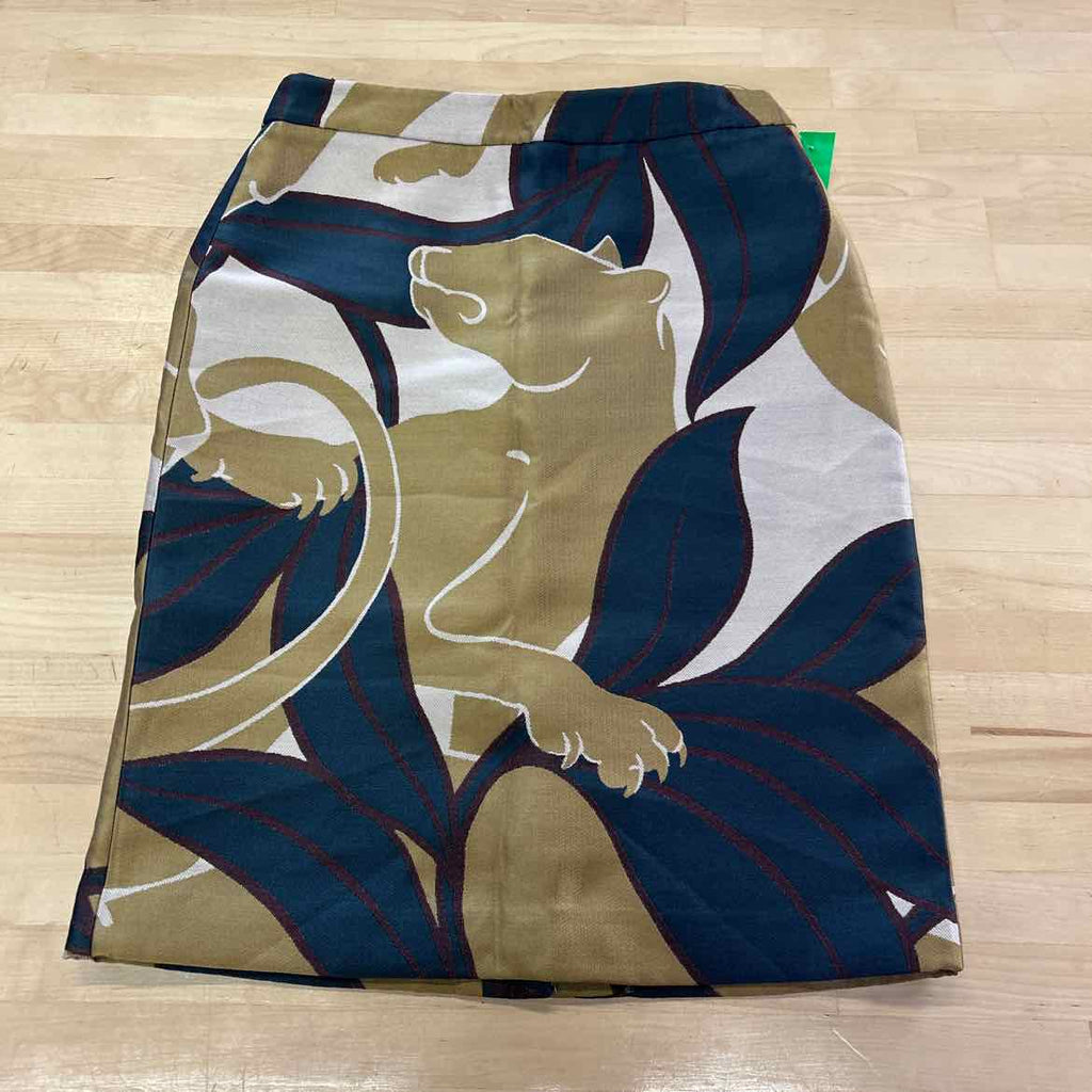 Ann Taylor Size 0 Gold Preloved Skirt