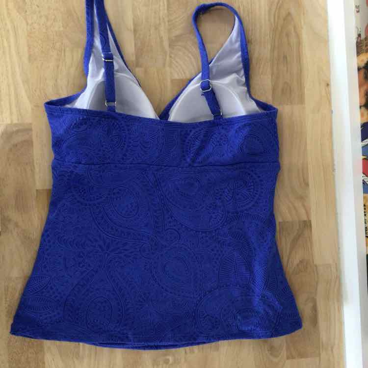 Swim Solutions Womens Shirred Tankini Swim