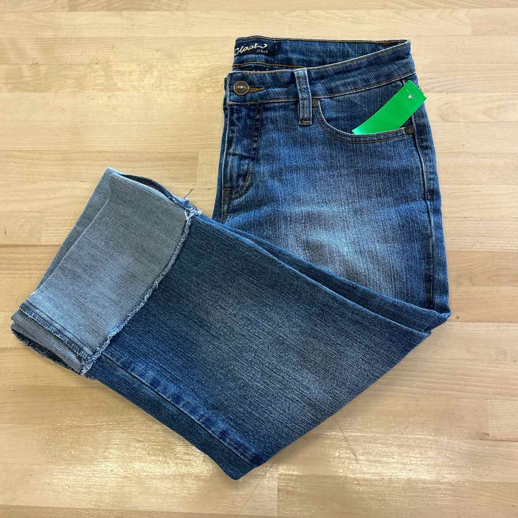Clash Size 5 Blue Denim Preloved Capris