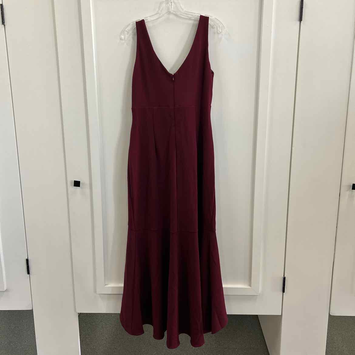 Betsy Adam Size 14P Burgandy Preloved Dress