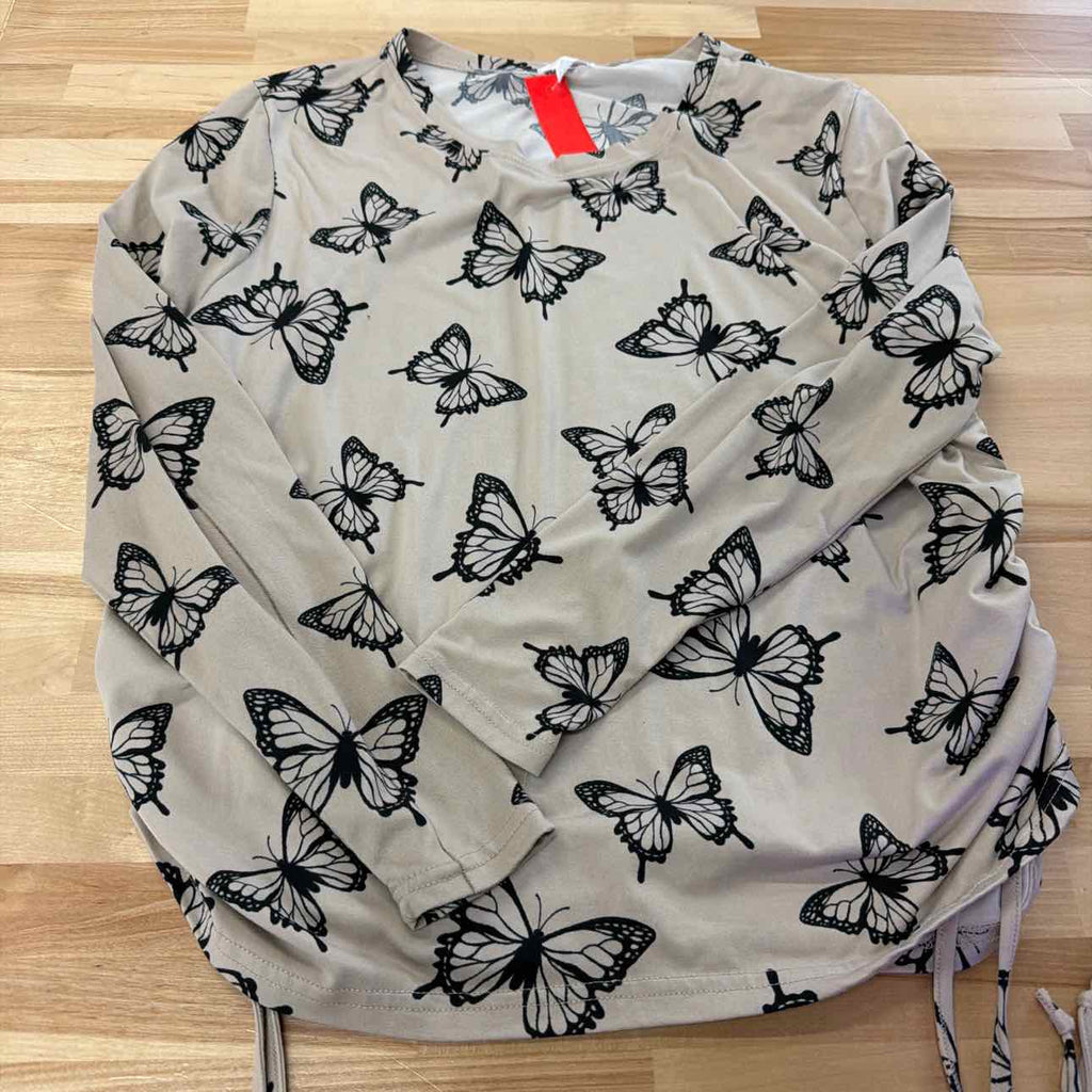 Size 1X Black & beige Used T-shirt