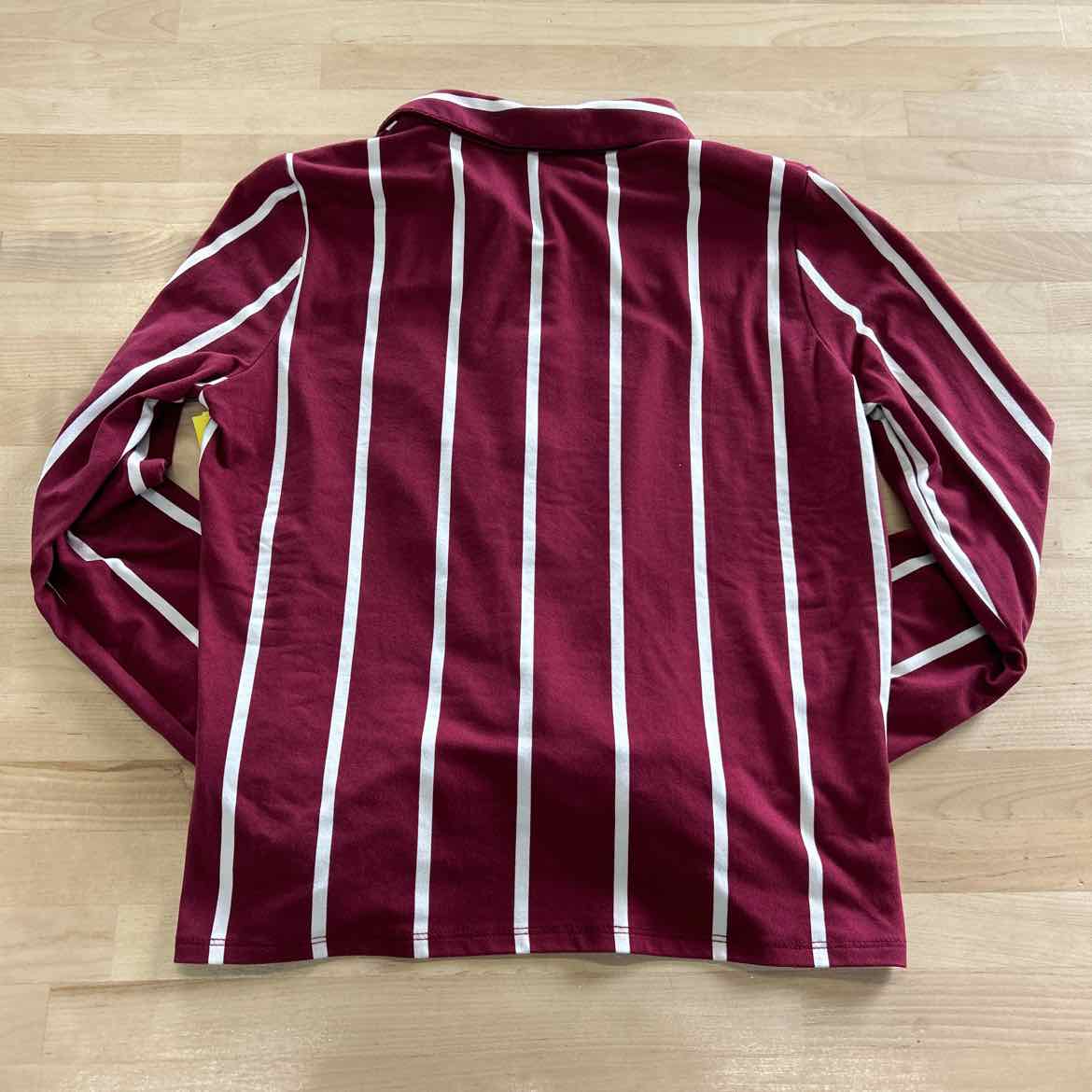 Sweet Rain Size S Burgundy Button Down Shirt