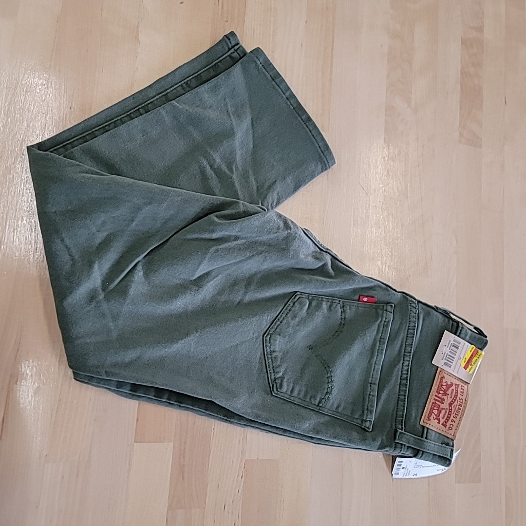 Levi's Size 25  311 Shaping Capris Women's Jeans Thyme