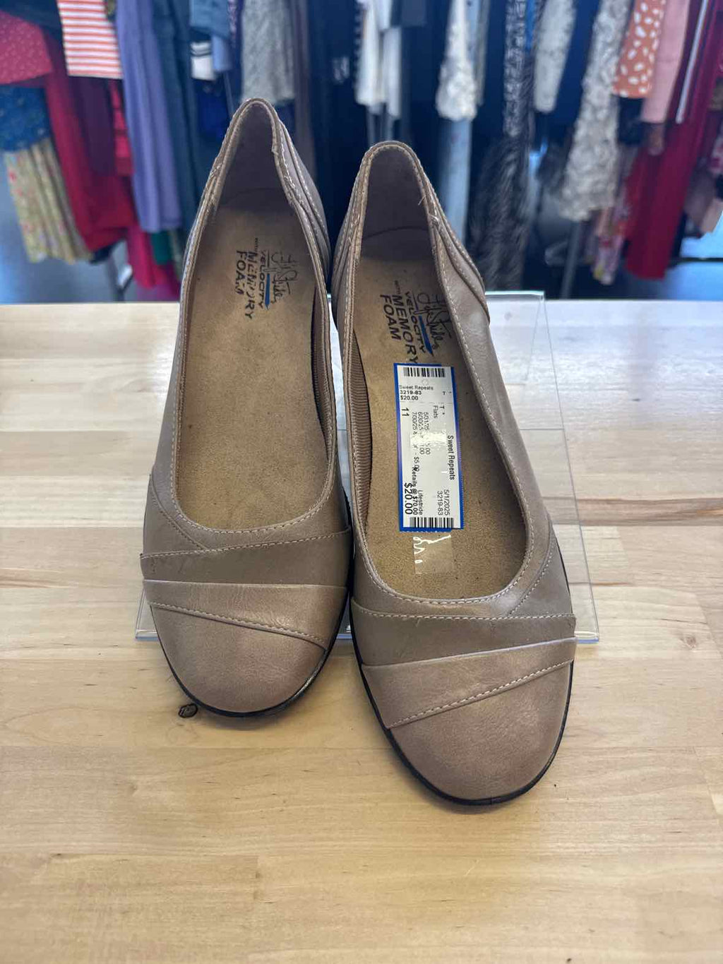 Lifestride Shoe Size 11 Brown Flats