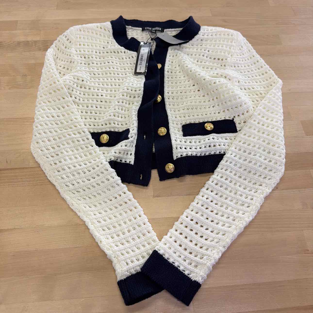 Steve Madden Casette Cardigan Sweater