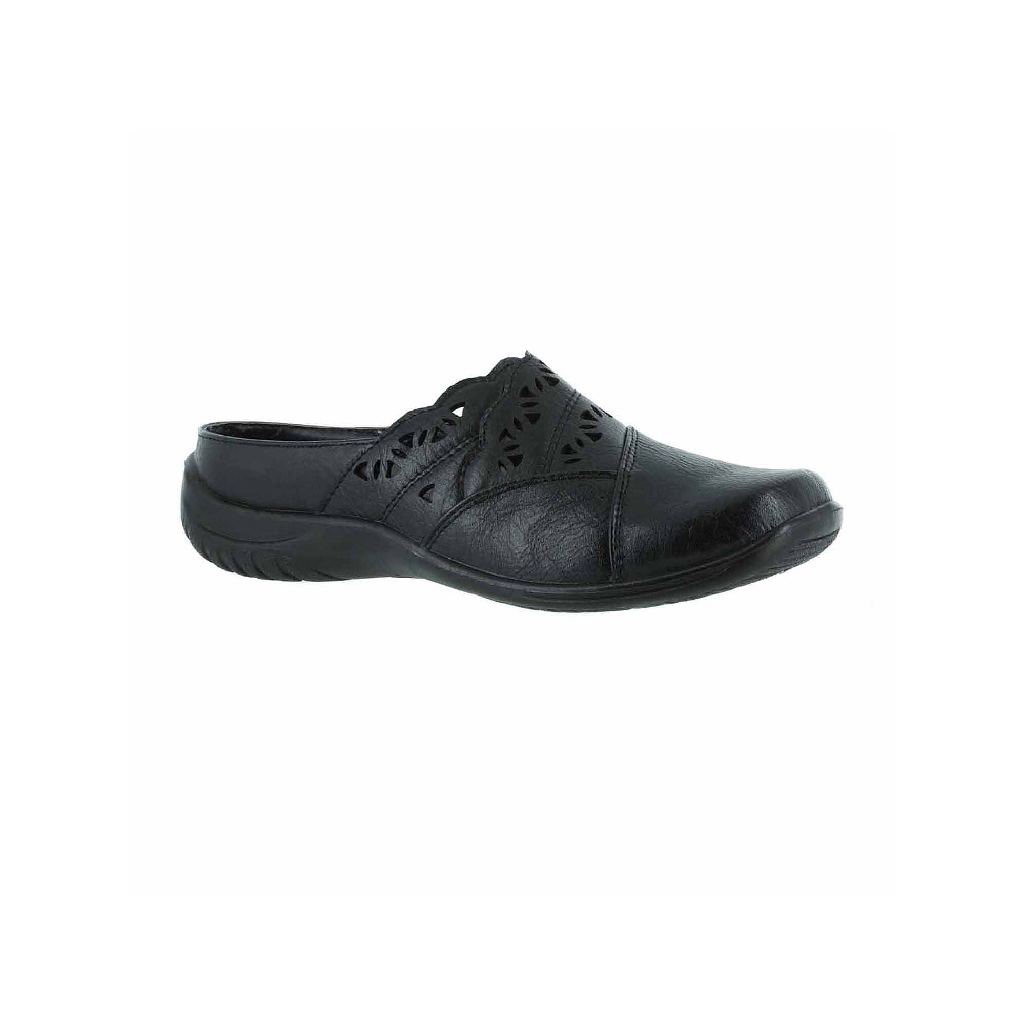 Easy Street Size 9.5 Black Forever Cut Out Mules NWT
