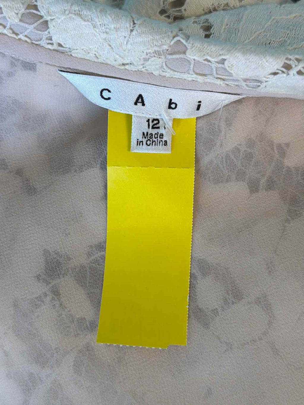 Cabi Size 12 Off White Blazer