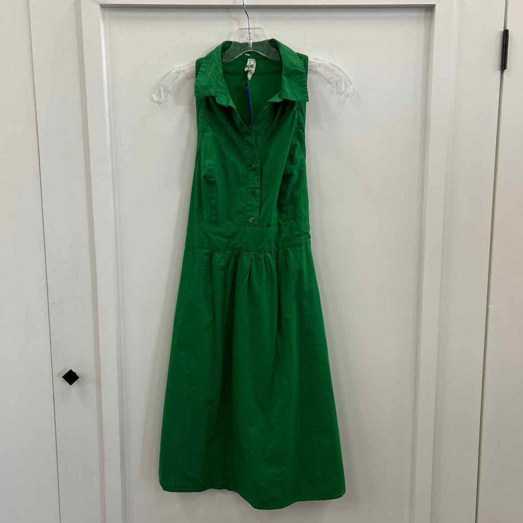 Maeve Size 12 Green Cotton Preloved Dress
