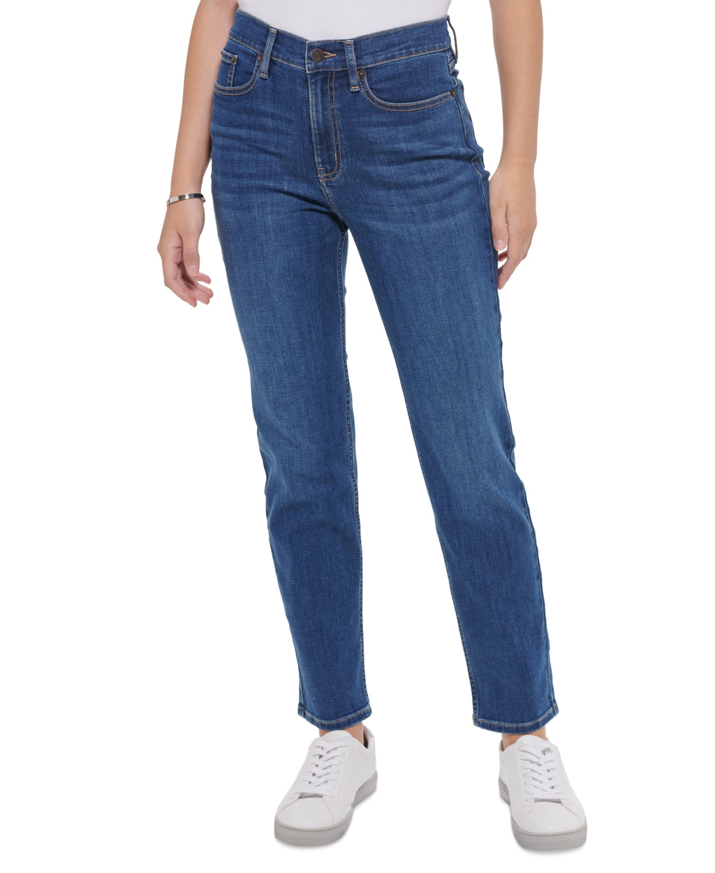 Calvin Klein Jeans Women's High-Rise Slim Whisper Soft Jeans