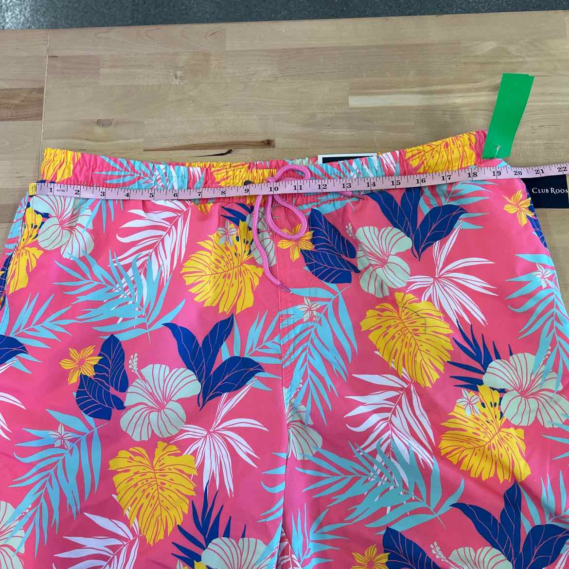 Club Room Size XL Pink MENS Swimwear