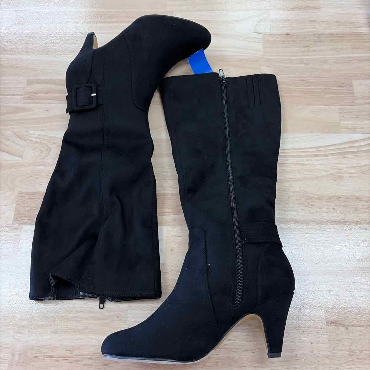 Bella Vita Size 6 Bella Vita Troy Ii Tall Dress Boots - Black Suede