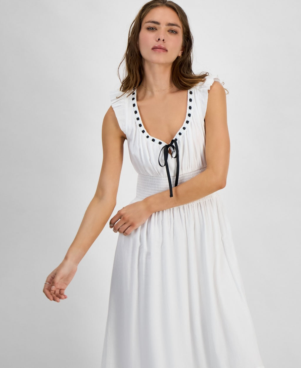 kingston grey Size XL White New Dress