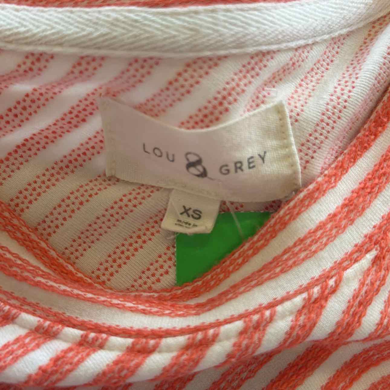 Lou & Grey Size XS Orange Preloved T-Shirt SS