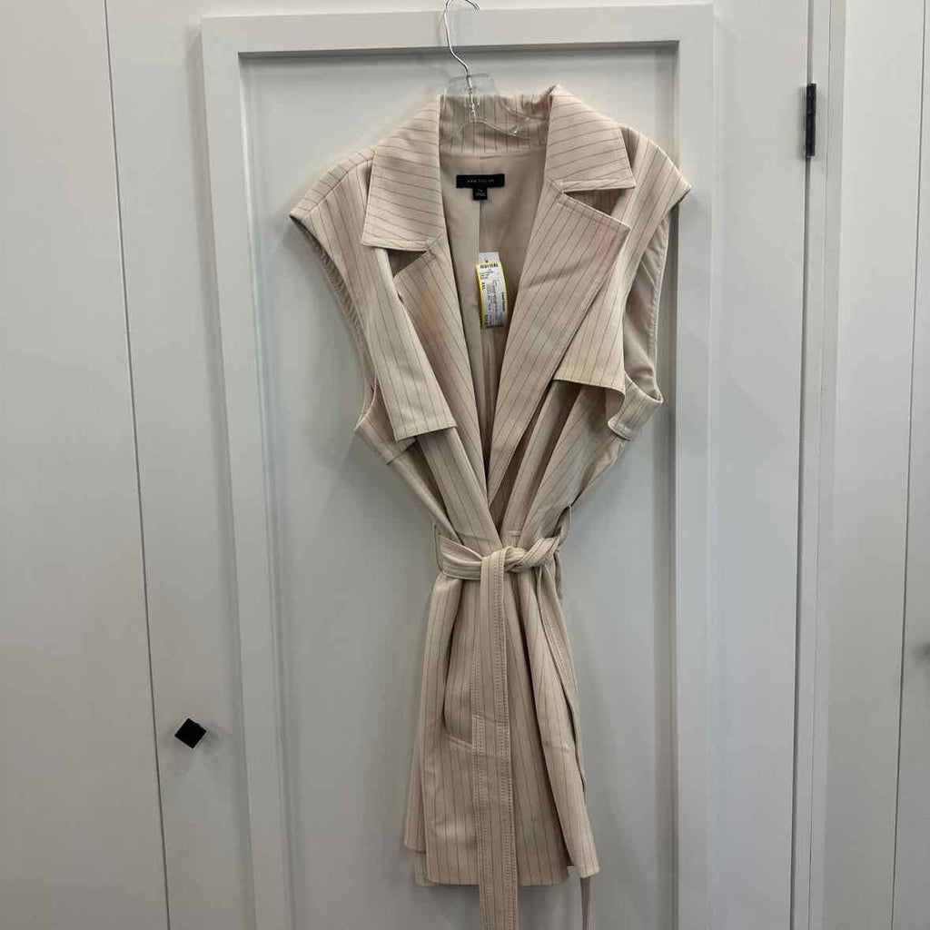 Ann Taylor Size XXL Beige Vest