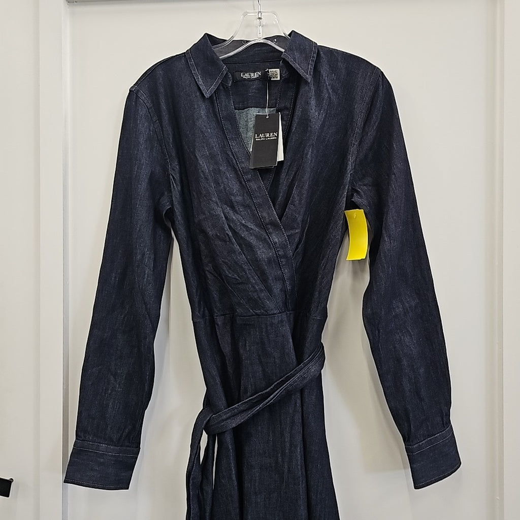 Ralph Lauren Size 8 Blue Dress