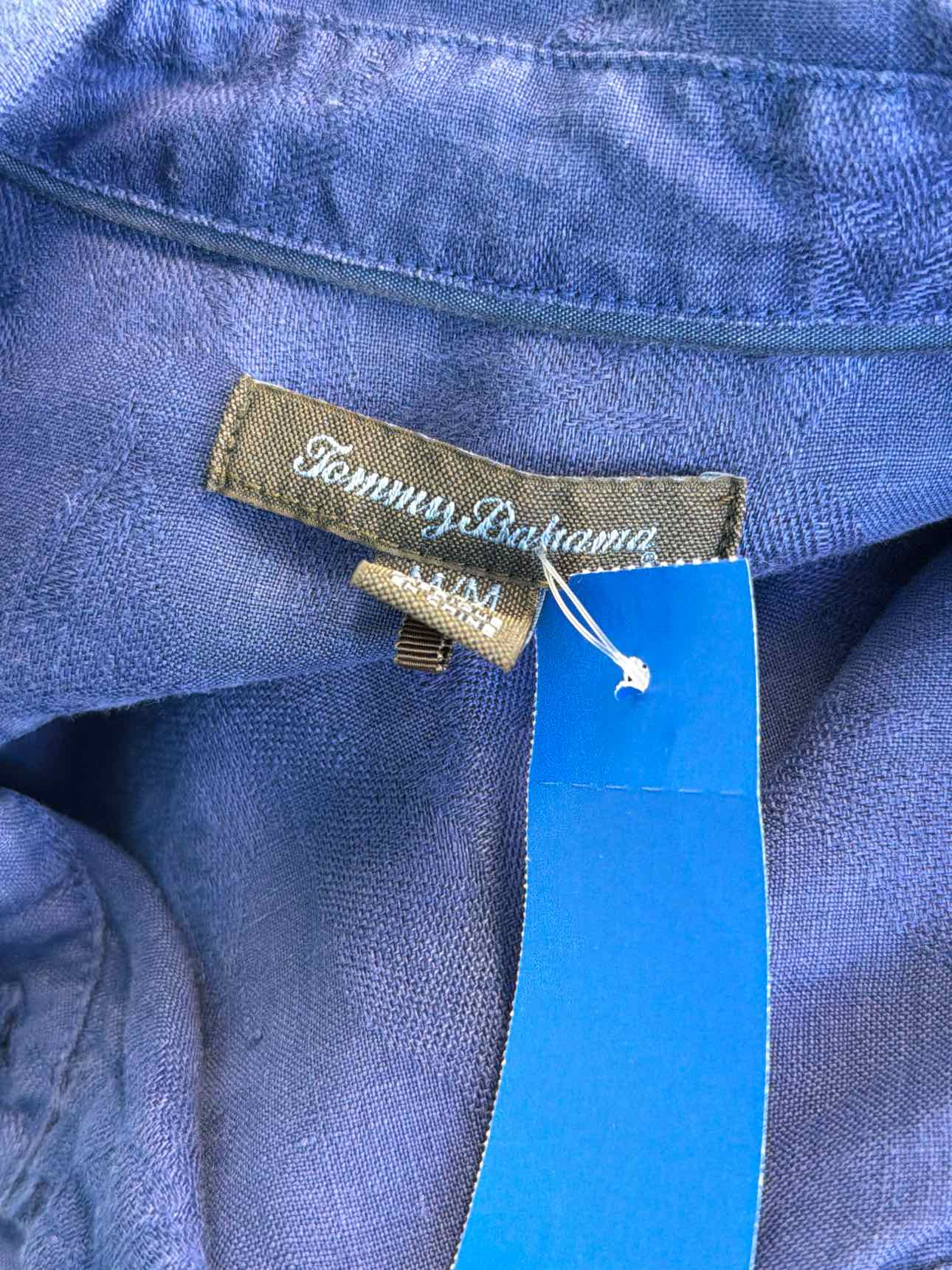 Tommy Bahama Size M Royal Blue Blouse