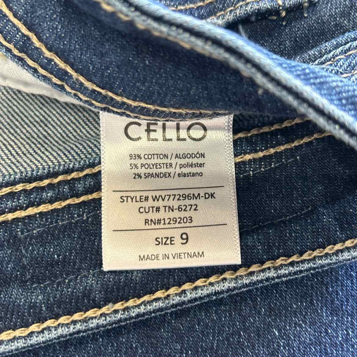 Cello Size 9 Blue Denim Preloved Jeans