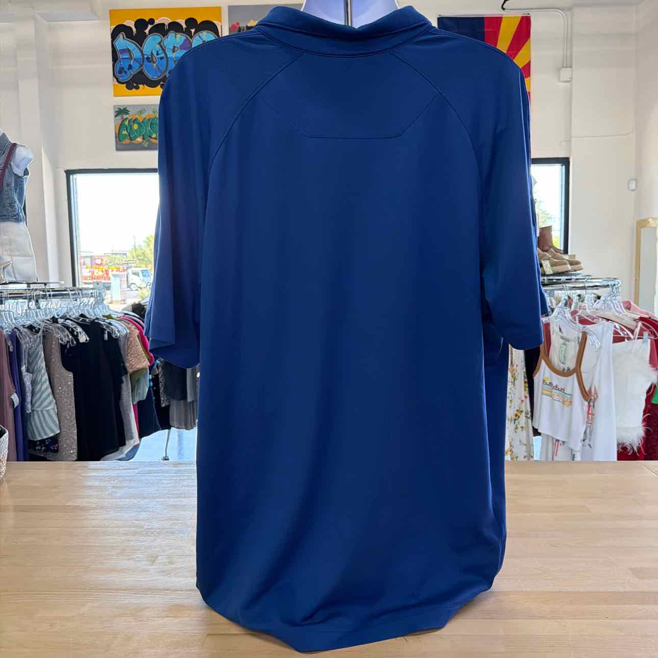 Tommy Bahama Size XXL Blue Preloved MENS Polo