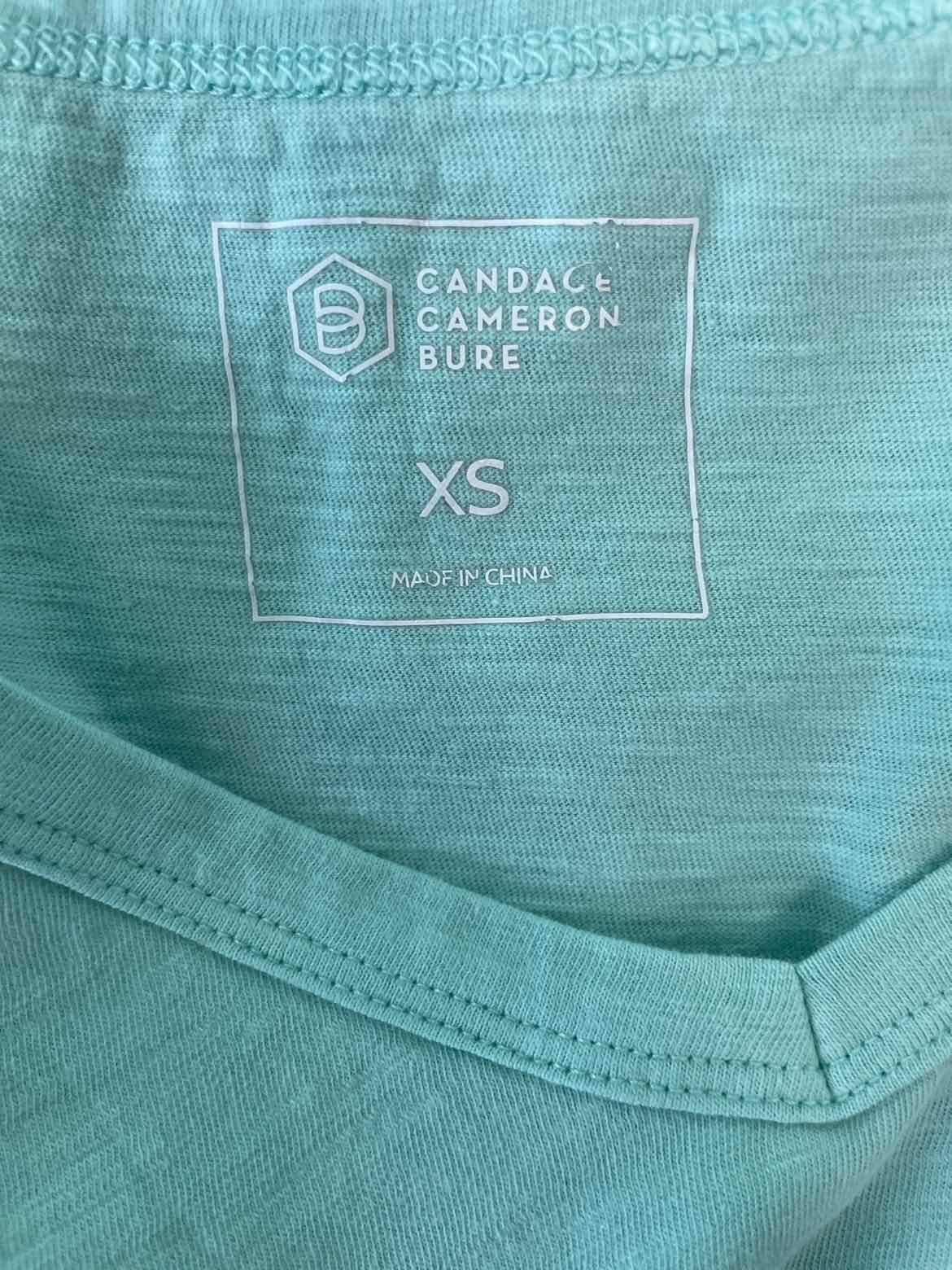 Candace Cameron Bure Size XS Mint Tank