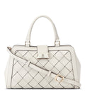 Nine West Mylah Medium Satchel - Milk