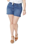 NYDJ Size 20W 4" Denim Shorts in Plus Size