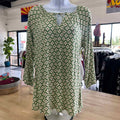 LulaRoe Size XS Green Blouse
