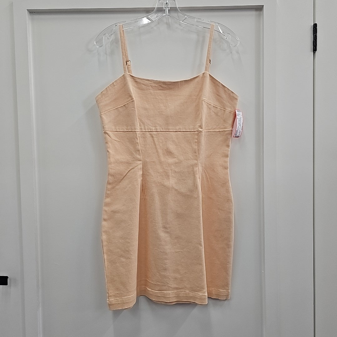 Avec Les Filles Womens Solid Bodycon Dress