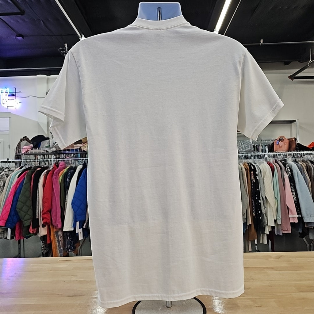 Gildan Men's Size M White MENS T-shirt