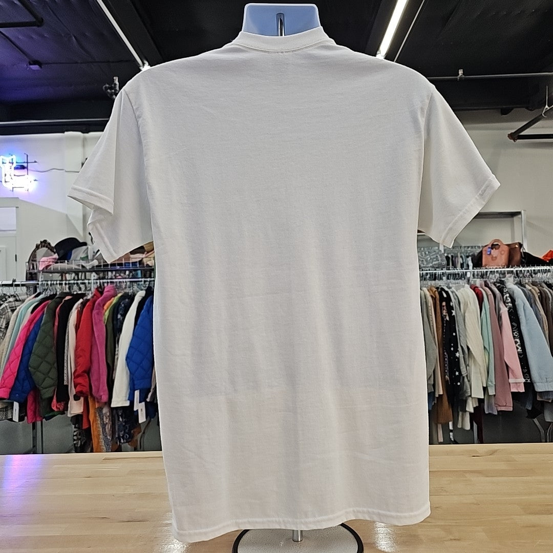 Gildan Men's Size M White MENS T-shirt