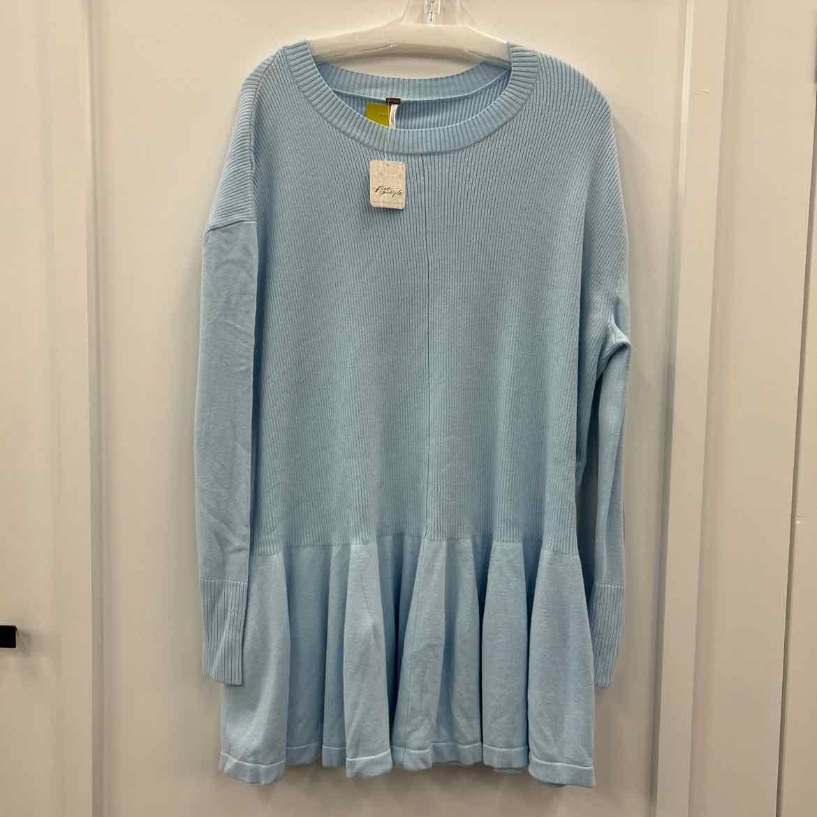 Free People Size M Blue Sweater