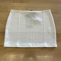 White Fox Size M White New Skirt
