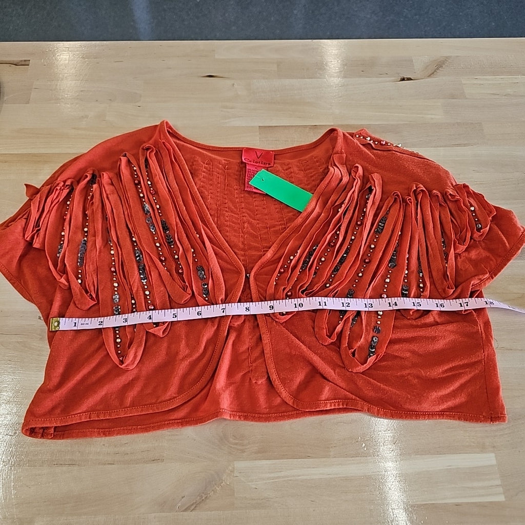 Cristina Size XL Orange Duster