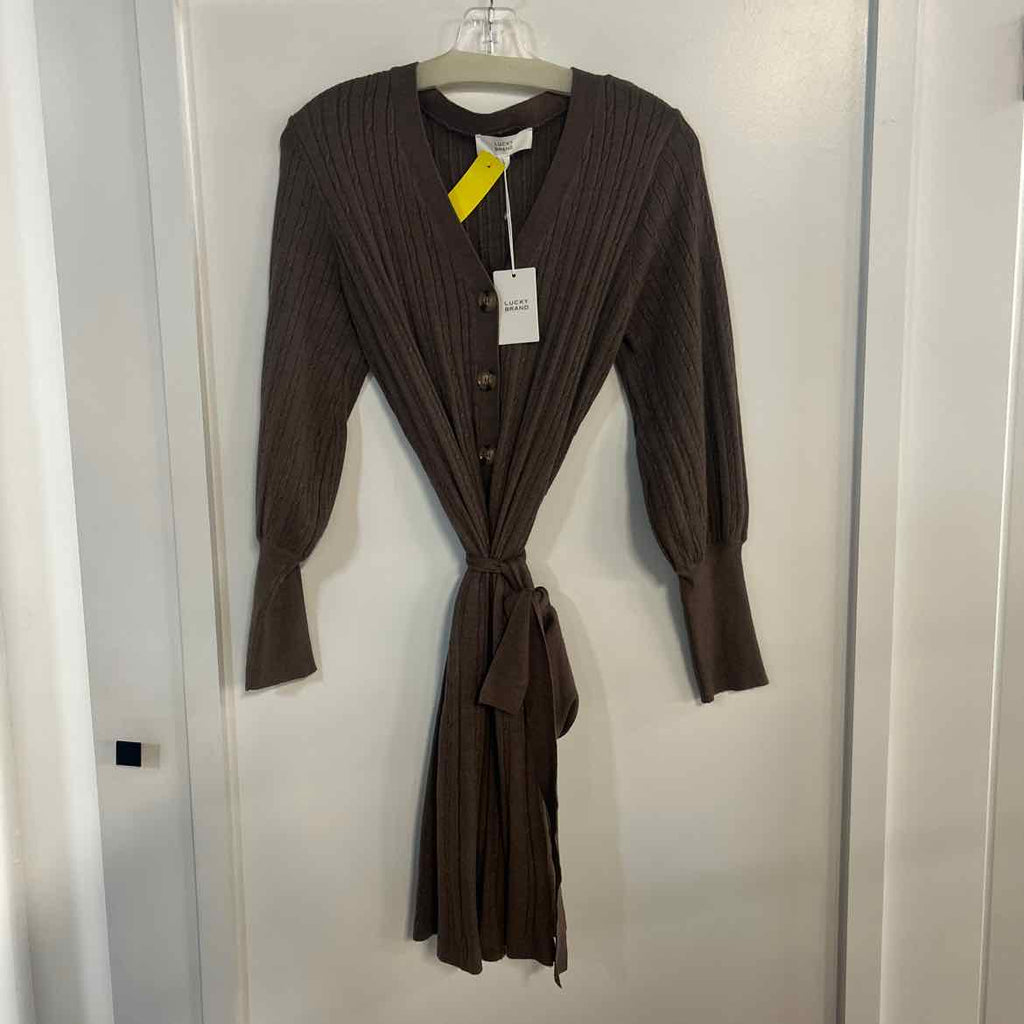 Lucky Brand Size L Brown Preloved Dress