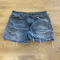 Life In Progress Women Size 27 Blue Denim Preloved Shorts