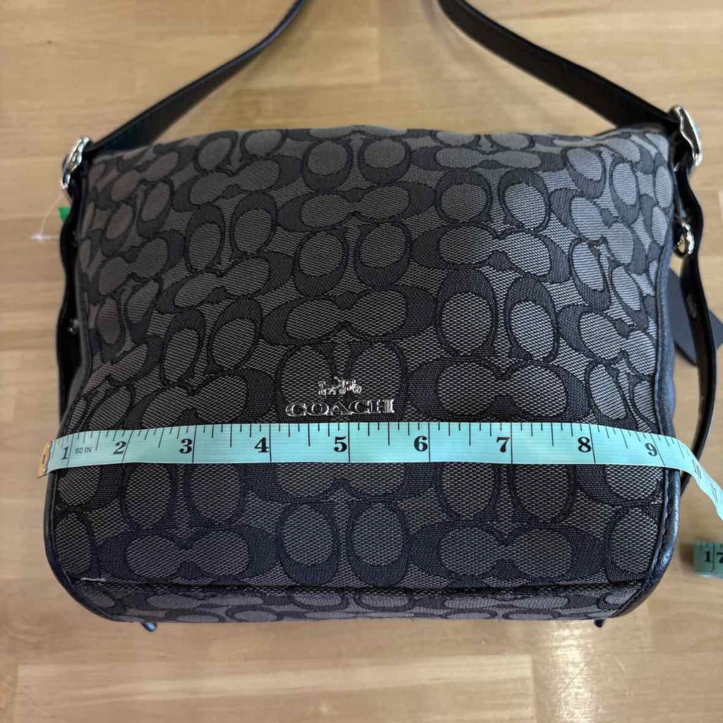 Coach Black/Gray Crossbody